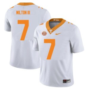 Joe Milton III Tennessee Volunteers – White