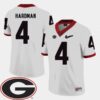 Mecole Hardman Georgia Bulldogs – White