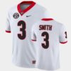 Roquan Smith Georgia Bulldogs – White